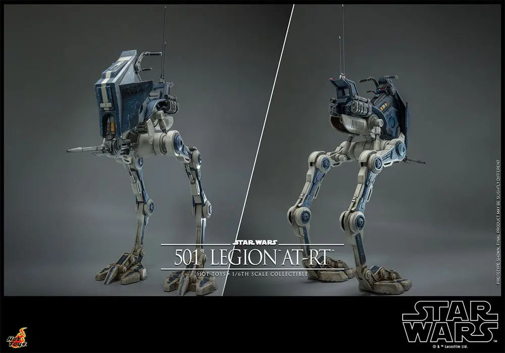 Star Wars The Clone Wars 1/6 501st Legion AT-RT akciófigura 64 cm termékfotó