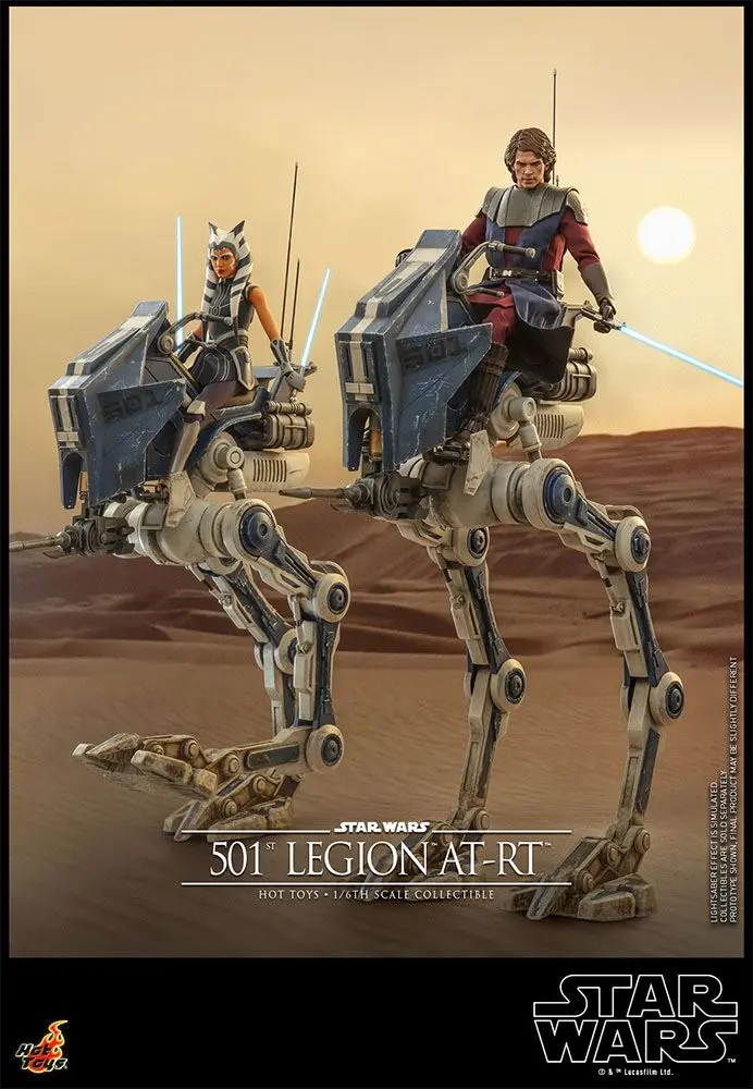 Star Wars The Clone Wars 1/6 501st Legion AT-RT akciófigura 64 cm termékfotó