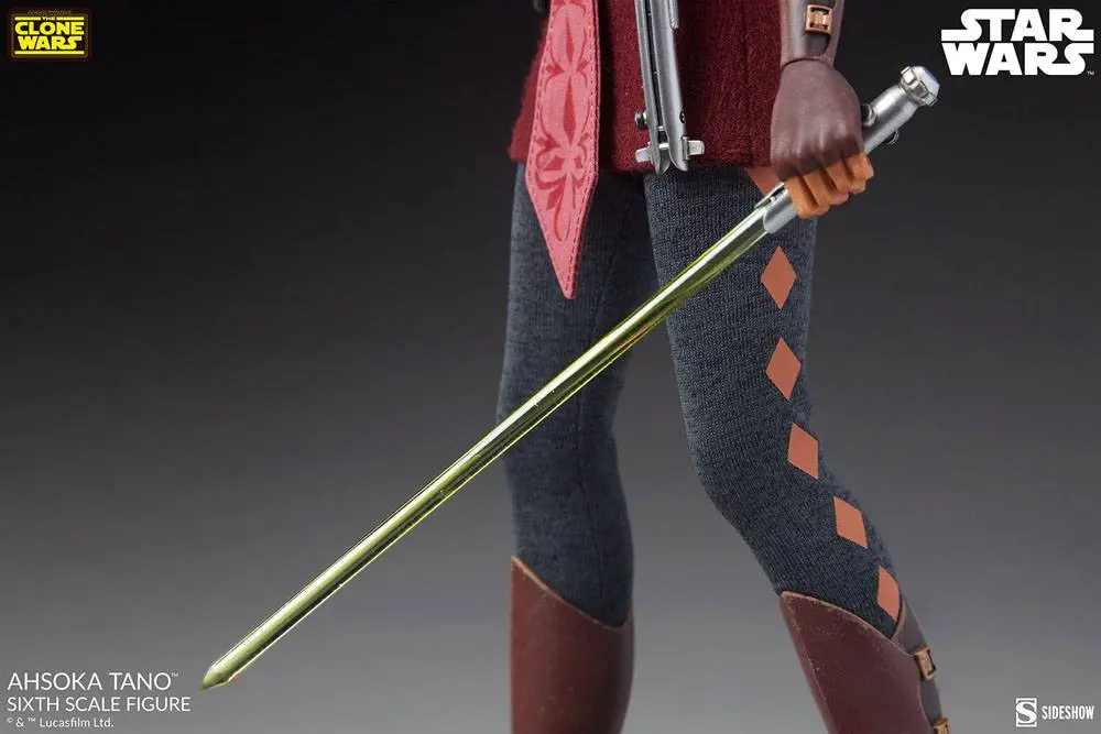 Star Wars The Clone Wars 1/6 Ahsoka Tano akciófigura 27 cm termékfotó