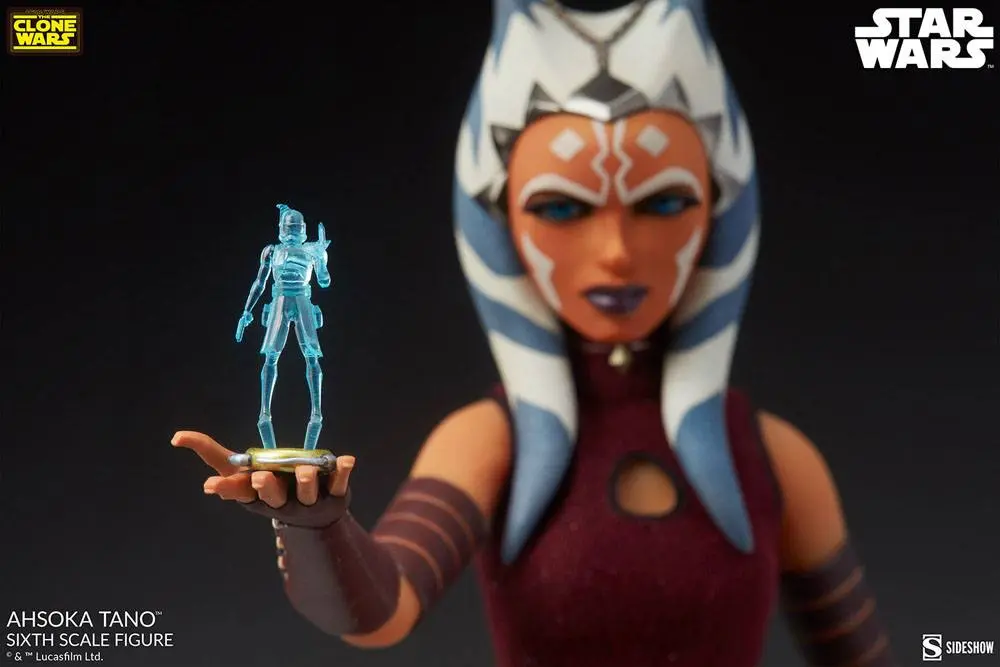 Star Wars The Clone Wars 1/6 Ahsoka Tano akciófigura 27 cm termékfotó