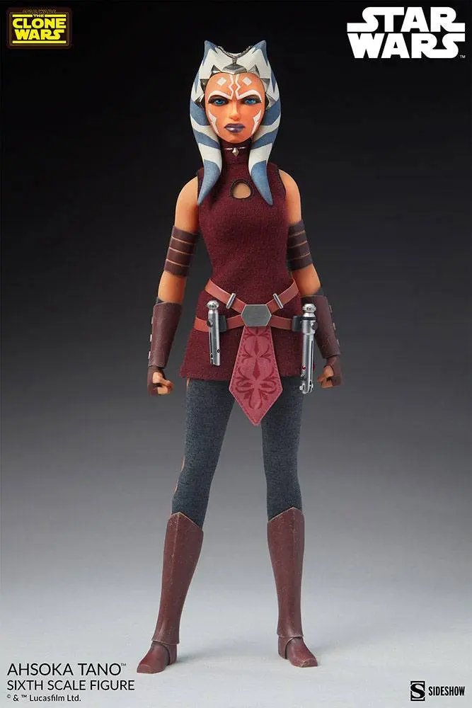 Star Wars The Clone Wars 1/6 Ahsoka Tano akciófigura 27 cm termékfotó