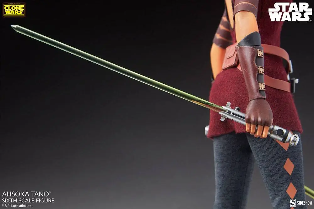 Star Wars The Clone Wars 1/6 Ahsoka Tano akciófigura 27 cm termékfotó