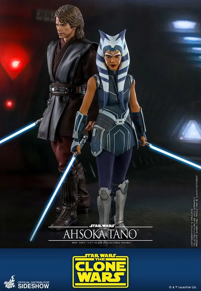 Star Wars The Clone Wars 1/6 Ahsoka Tano akciófigura 29 cm termékfotó