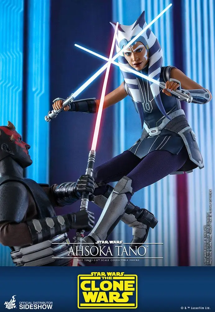 Star Wars The Clone Wars 1/6 Ahsoka Tano akciófigura 29 cm termékfotó