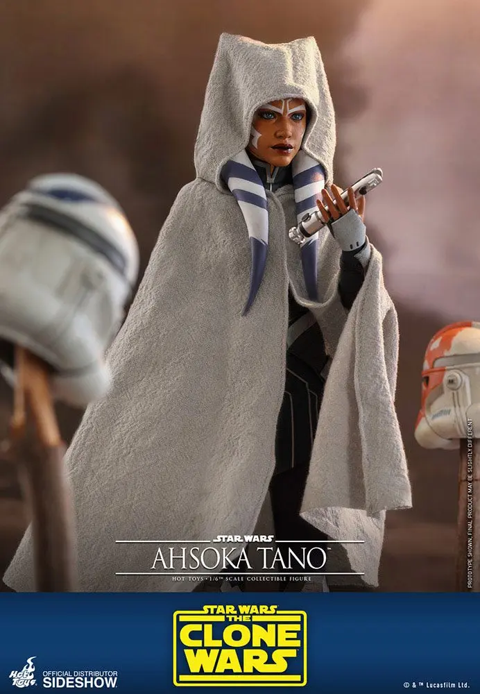 Star Wars The Clone Wars 1/6 Ahsoka Tano akciófigura 29 cm termékfotó