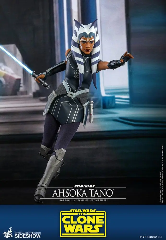 Star Wars The Clone Wars 1/6 Ahsoka Tano akciófigura 29 cm termékfotó