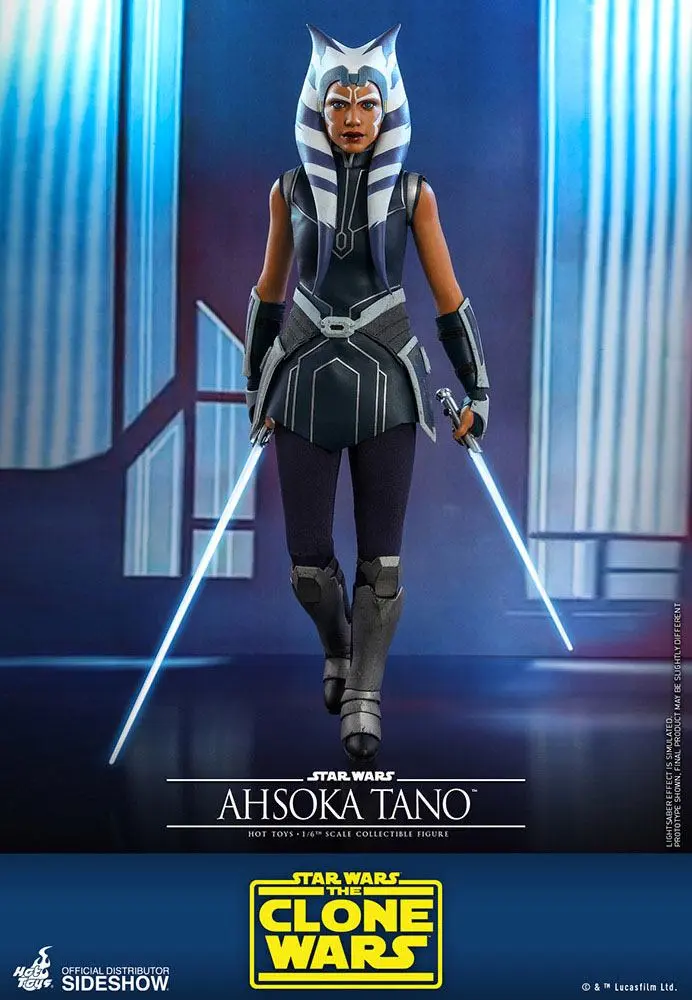 Star Wars The Clone Wars 1/6 Ahsoka Tano akciófigura 29 cm termékfotó