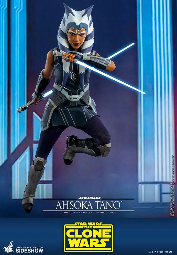 Star Wars The Clone Wars 1/6 Ahsoka Tano akciófigura 29 cm termékfotó