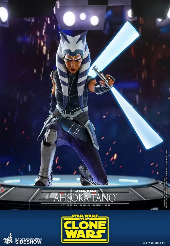 Star Wars The Clone Wars 1/6 Ahsoka Tano akciófigura 29 cm termékfotó