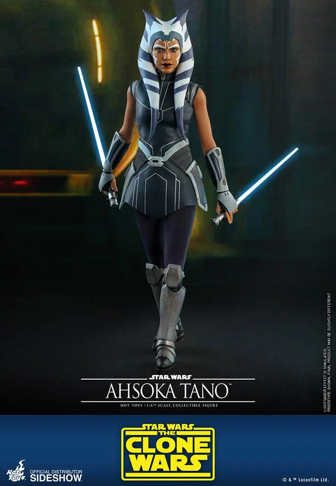 Star Wars The Clone Wars 1/6 Ahsoka Tano akciófigura 29 cm termékfotó