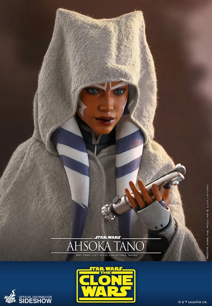 Star Wars The Clone Wars 1/6 Ahsoka Tano akciófigura 29 cm termékfotó