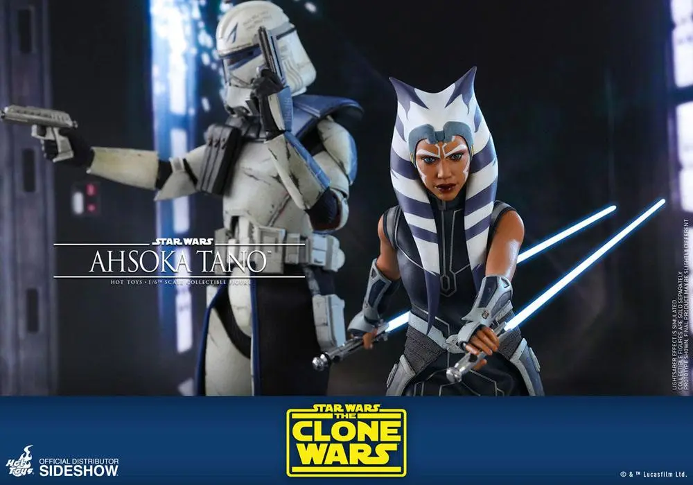 Star Wars The Clone Wars 1/6 Ahsoka Tano akciófigura 29 cm termékfotó