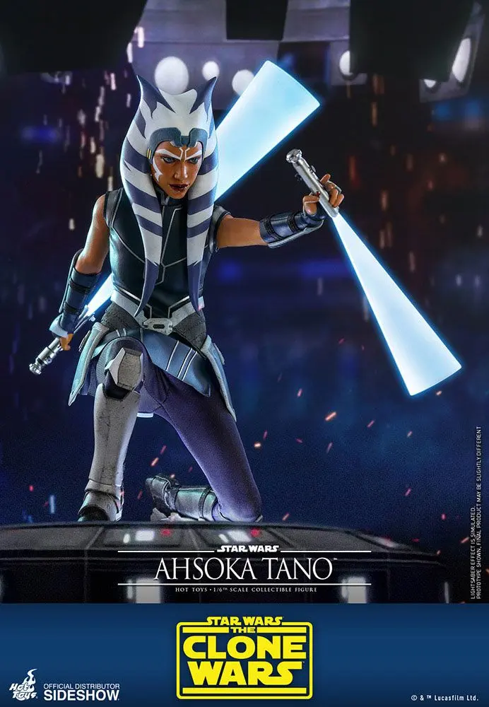 Star Wars The Clone Wars 1/6 Ahsoka Tano akciófigura 29 cm termékfotó