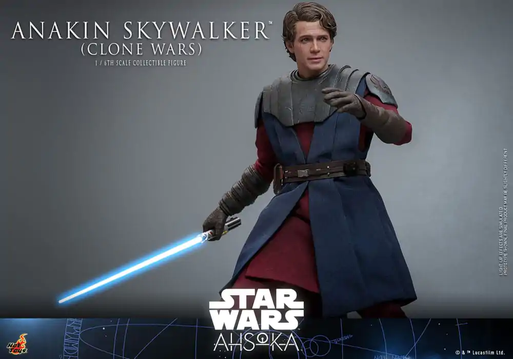 Star Wars: The Clone Wars 1/6 Anakin Skywalker akciófigura 31 cm termékfotó