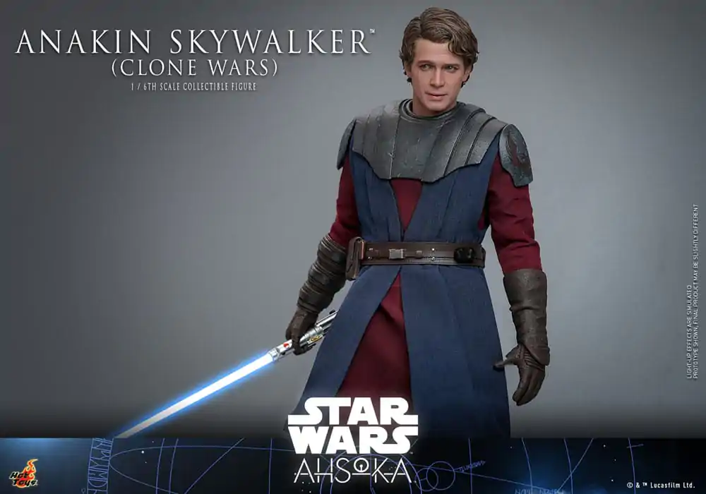 Star Wars: The Clone Wars 1/6 Anakin Skywalker akciófigura 31 cm termékfotó