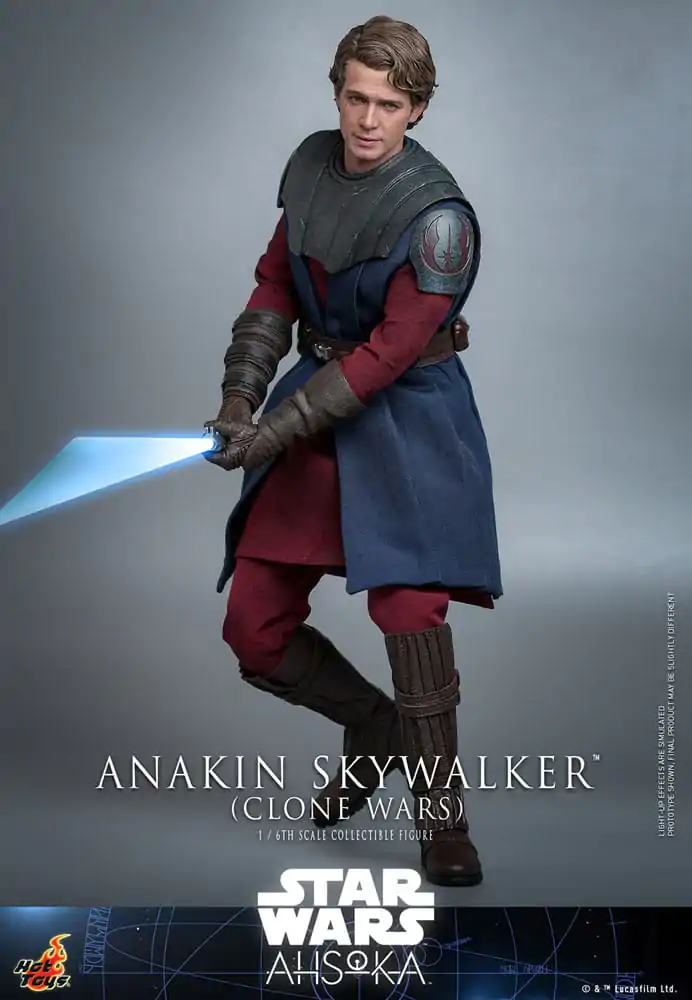 Star Wars: The Clone Wars 1/6 Anakin Skywalker akciófigura 31 cm termékfotó