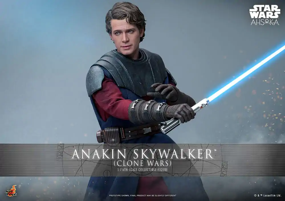 Star Wars: The Clone Wars 1/6 Anakin Skywalker akciófigura 31 cm termékfotó