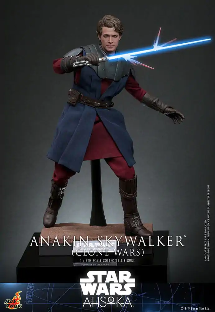 Star Wars: The Clone Wars 1/6 Anakin Skywalker akciófigura 31 cm termékfotó