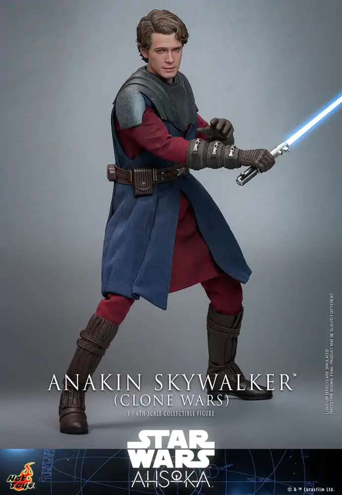 Star Wars: The Clone Wars 1/6 Anakin Skywalker akciófigura 31 cm termékfotó