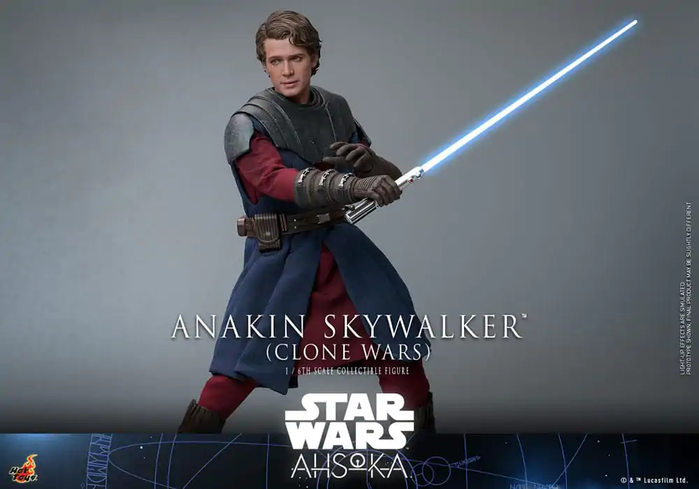 Star Wars: The Clone Wars 1/6 Anakin Skywalker akciófigura 31 cm termékfotó