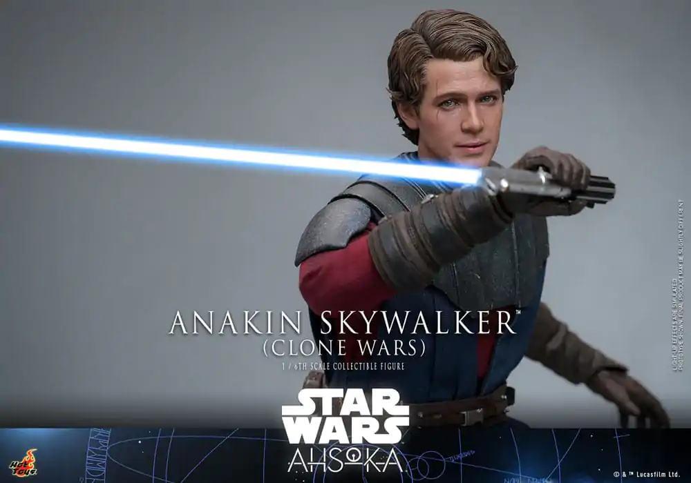 Star Wars: The Clone Wars 1/6 Anakin Skywalker akciófigura 31 cm termékfotó