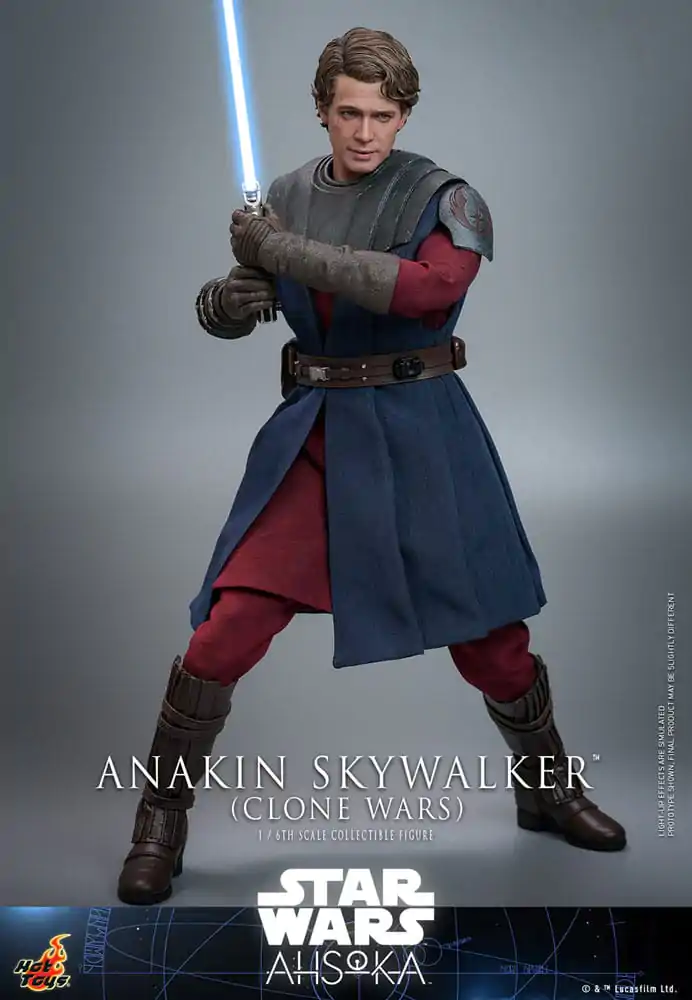 Star Wars: The Clone Wars 1/6 Anakin Skywalker akciófigura 31 cm termékfotó