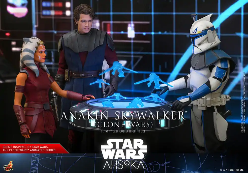 Star Wars: The Clone Wars 1/6 Anakin Skywalker akciófigura 31 cm termékfotó