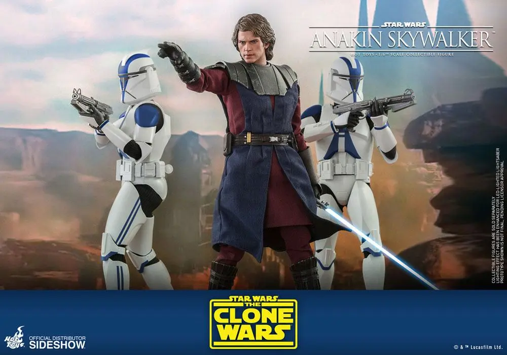 Star Wars The Clone Wars 1/6 Anakin Skywalker akciófigura 31 cm termékfotó