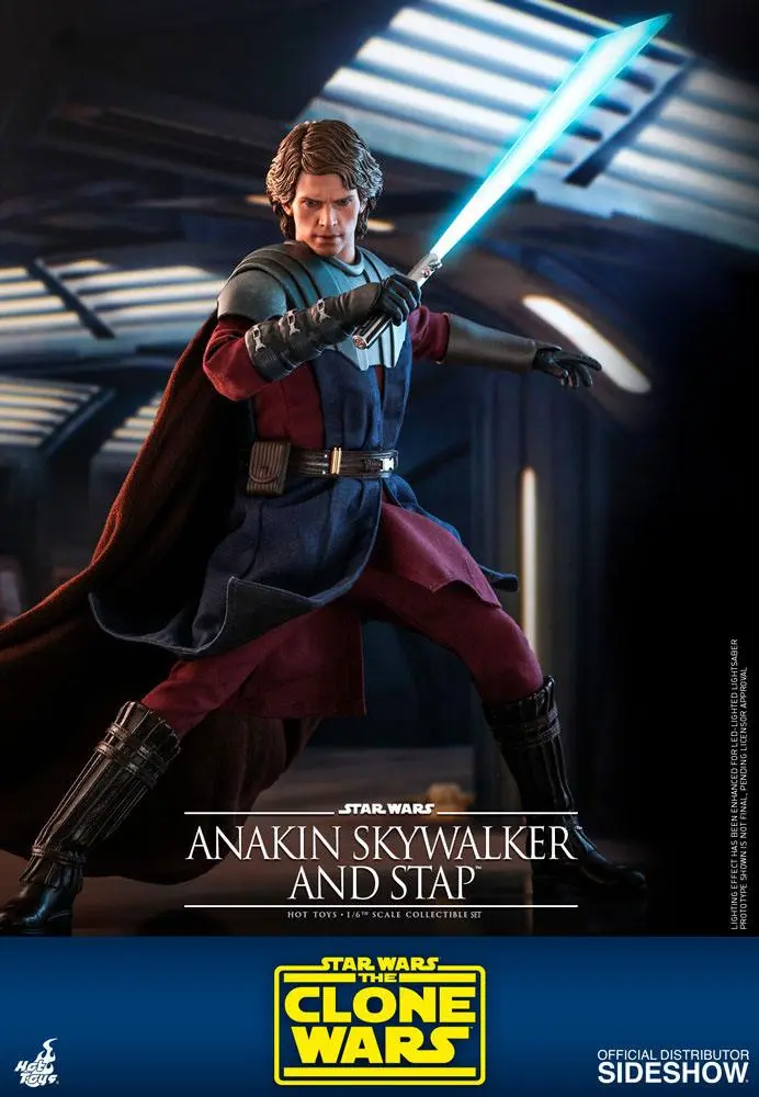 Star Wars The Clone Wars 1/6 Anakin Skywalker & STAP akciófigura 31 cm termékfotó