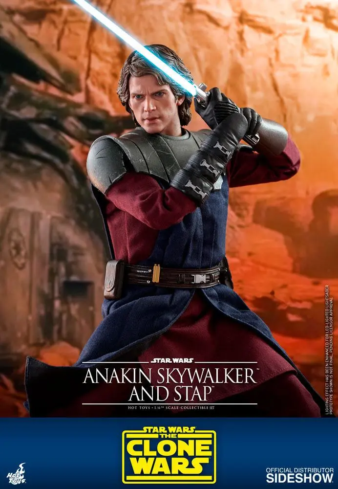 Star Wars The Clone Wars 1/6 Anakin Skywalker & STAP akciófigura 31 cm termékfotó