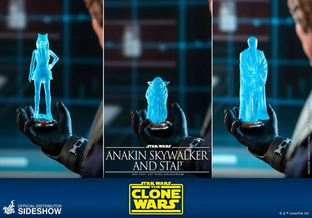 Star Wars The Clone Wars 1/6 Anakin Skywalker & STAP akciófigura 31 cm termékfotó