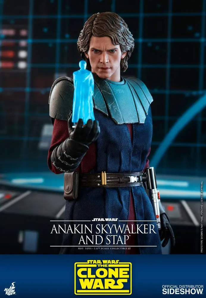 Star Wars The Clone Wars 1/6 Anakin Skywalker & STAP akciófigura 31 cm termékfotó