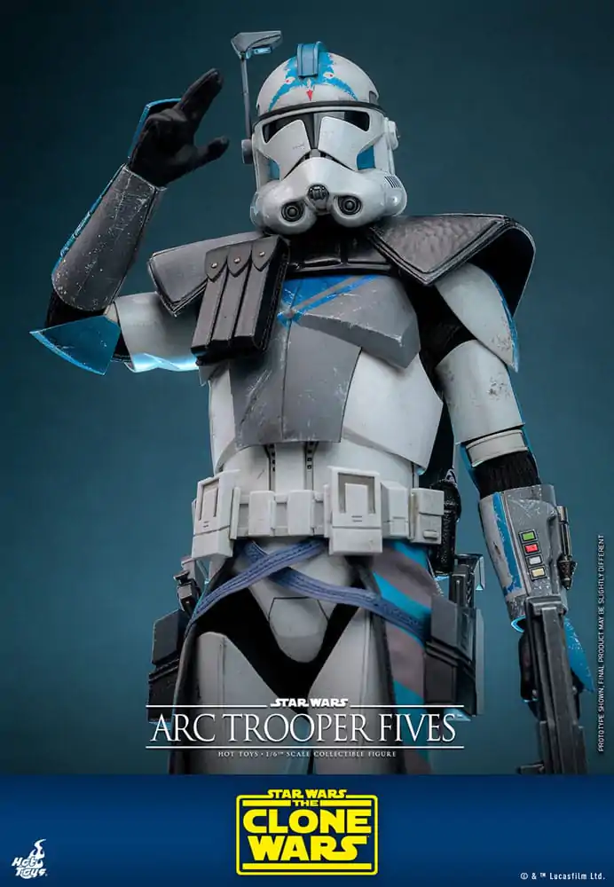 Star Wars: The Clone Wars 1/6 Arc Trooper Fives akciófigura 30 cm termékfotó