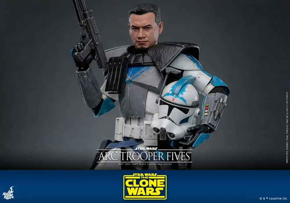 Star Wars: The Clone Wars 1/6 Arc Trooper Fives akciófigura 30 cm termékfotó