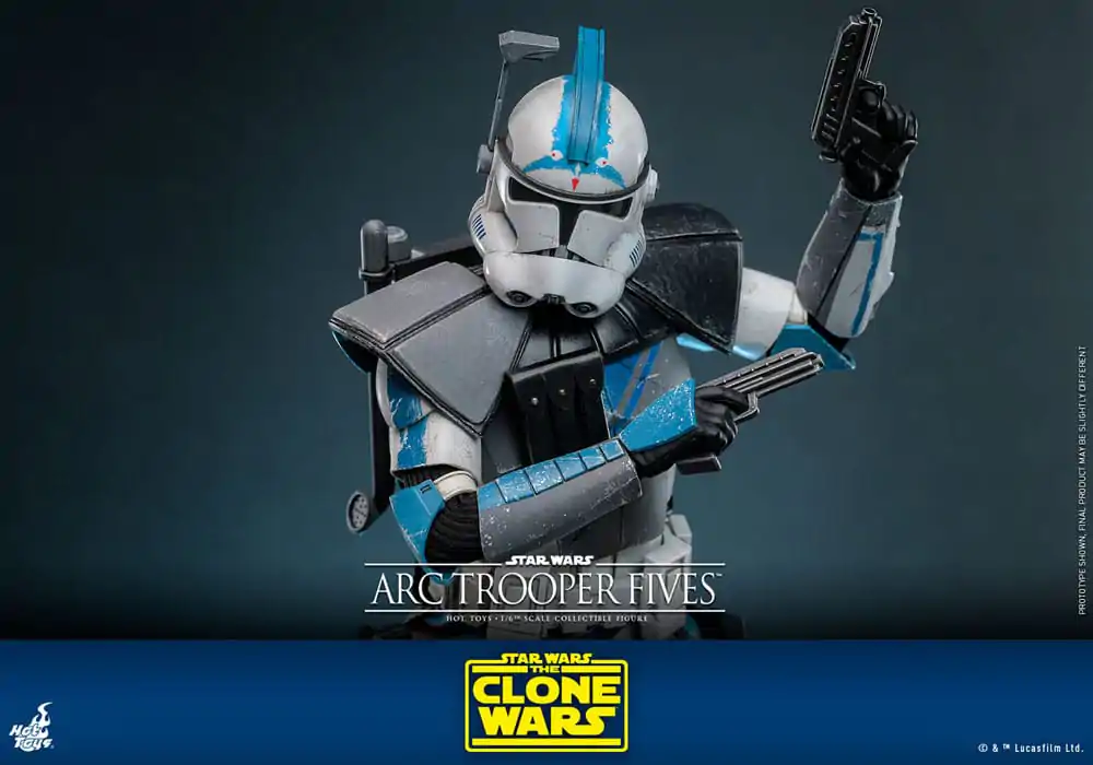 Star Wars: The Clone Wars 1/6 Arc Trooper Fives akciófigura 30 cm termékfotó