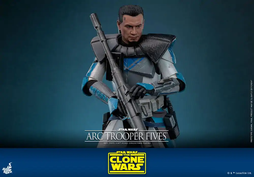 Star Wars: The Clone Wars 1/6 Arc Trooper Fives akciófigura 30 cm termékfotó