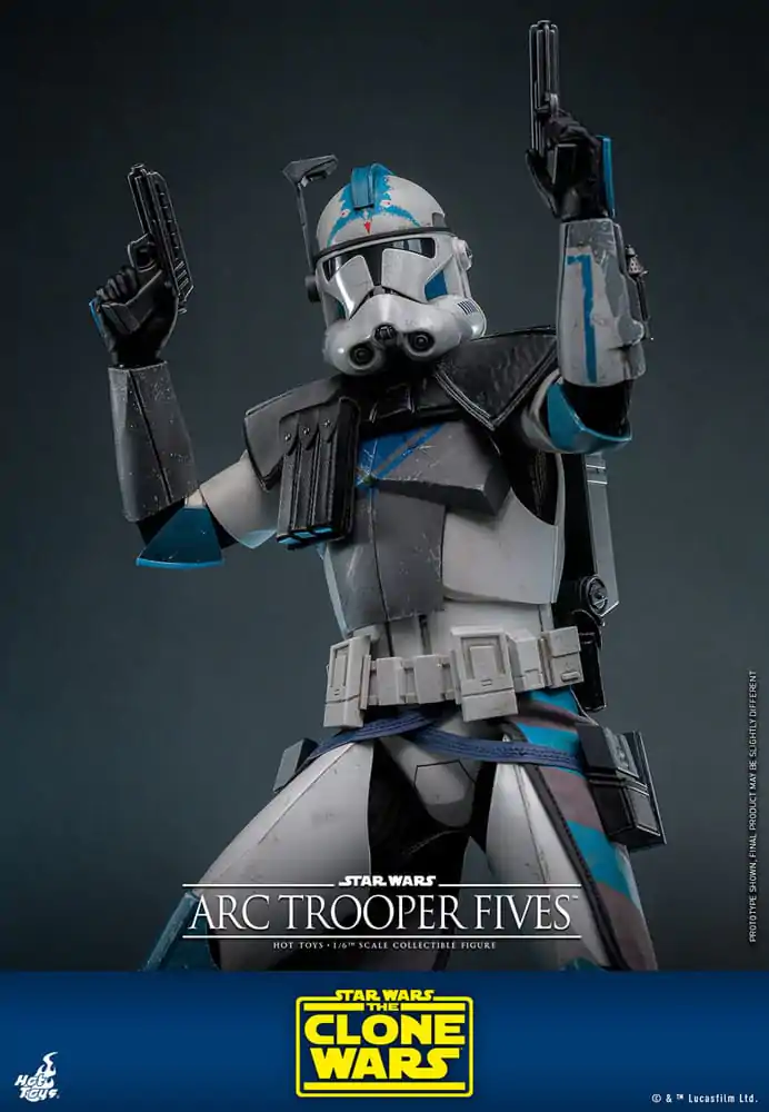 Star Wars: The Clone Wars 1/6 Arc Trooper Fives akciófigura 30 cm termékfotó