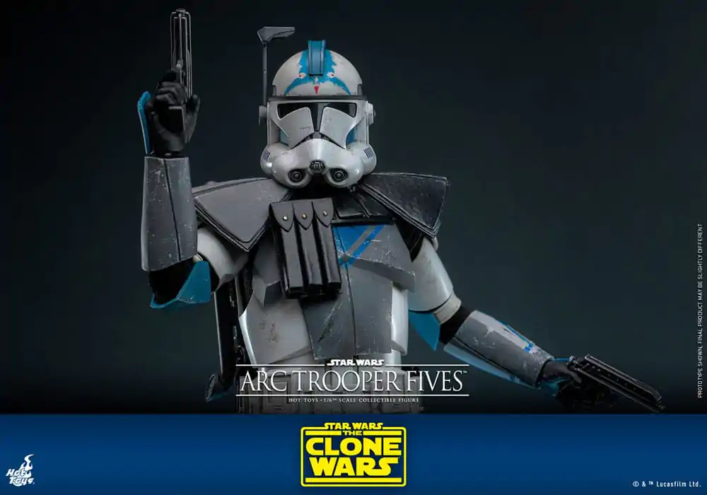 Star Wars: The Clone Wars 1/6 Arc Trooper Fives akciófigura 30 cm termékfotó