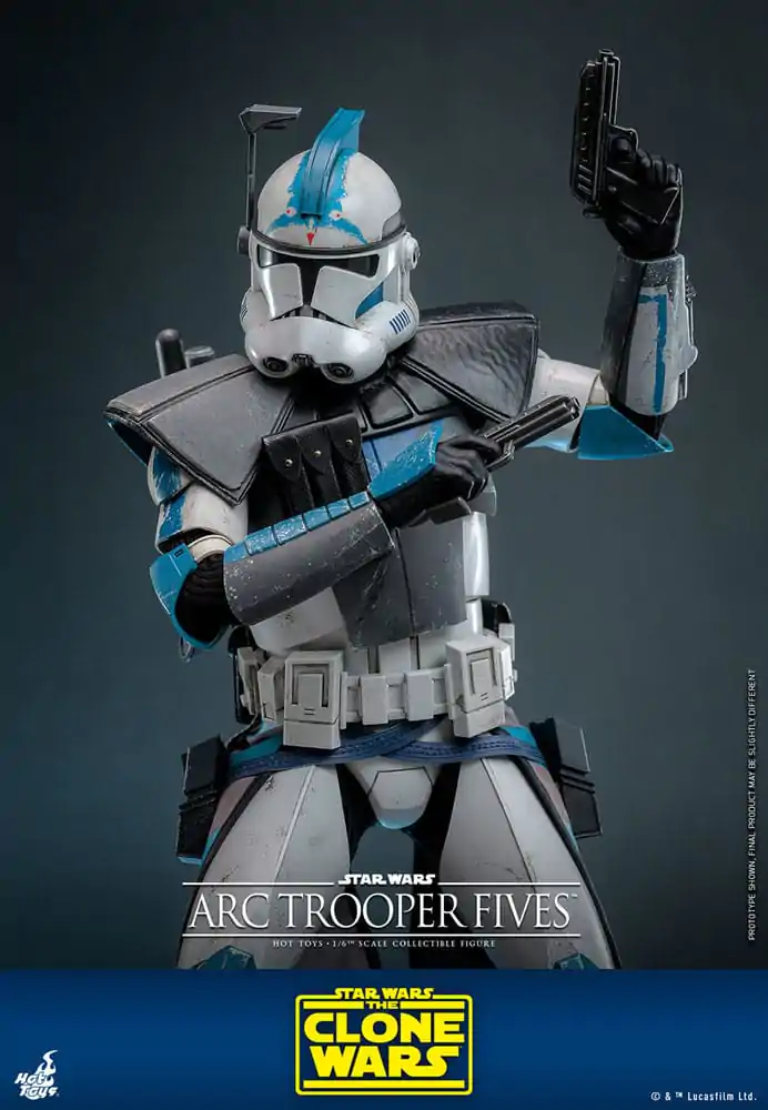 Star Wars: The Clone Wars 1/6 Arc Trooper Fives akciófigura 30 cm termékfotó