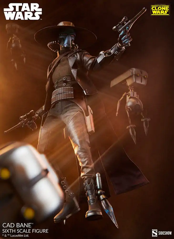 Star Wars The Clone Wars 1/6 Cad Bane akciófigura 32 cm termékfotó