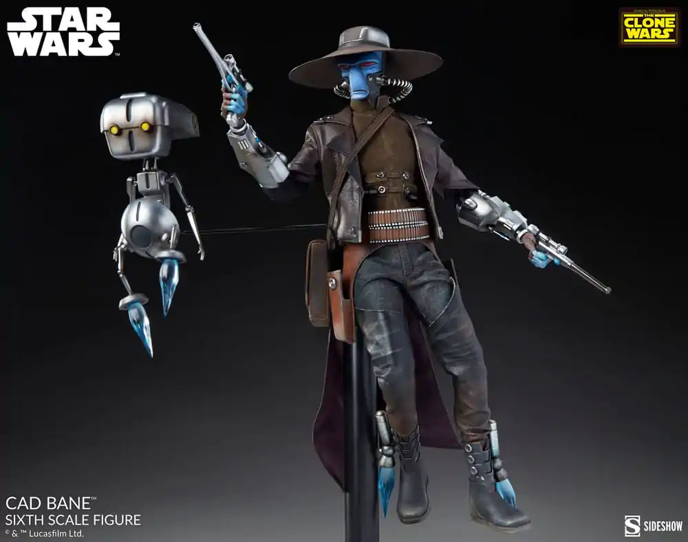 Star Wars The Clone Wars 1/6 Cad Bane akciófigura 32 cm termékfotó