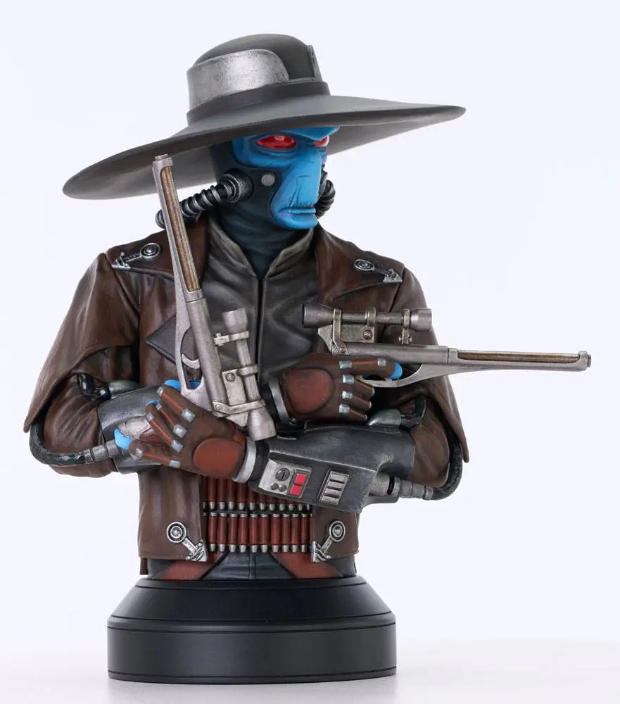Star Wars: The Clone Wars 1/6 Cad Bane mellszobor figura 15 cm termékfotó
