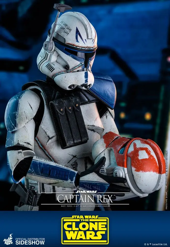 Star Wars The Clone Wars 1/6 Captain Rex akciófigura 30 cm termékfotó