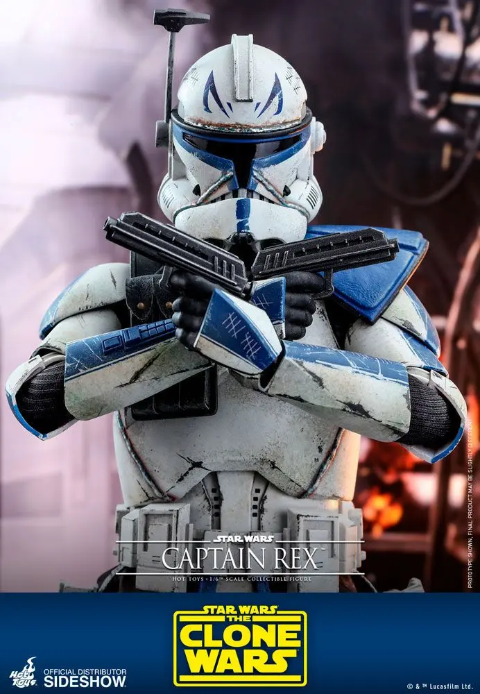 Star Wars The Clone Wars 1/6 Captain Rex akciófigura 30 cm termékfotó