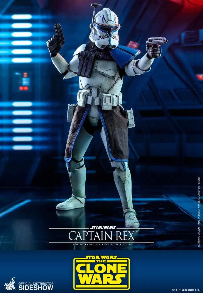 Star Wars The Clone Wars 1/6 Captain Rex akciófigura 30 cm termékfotó