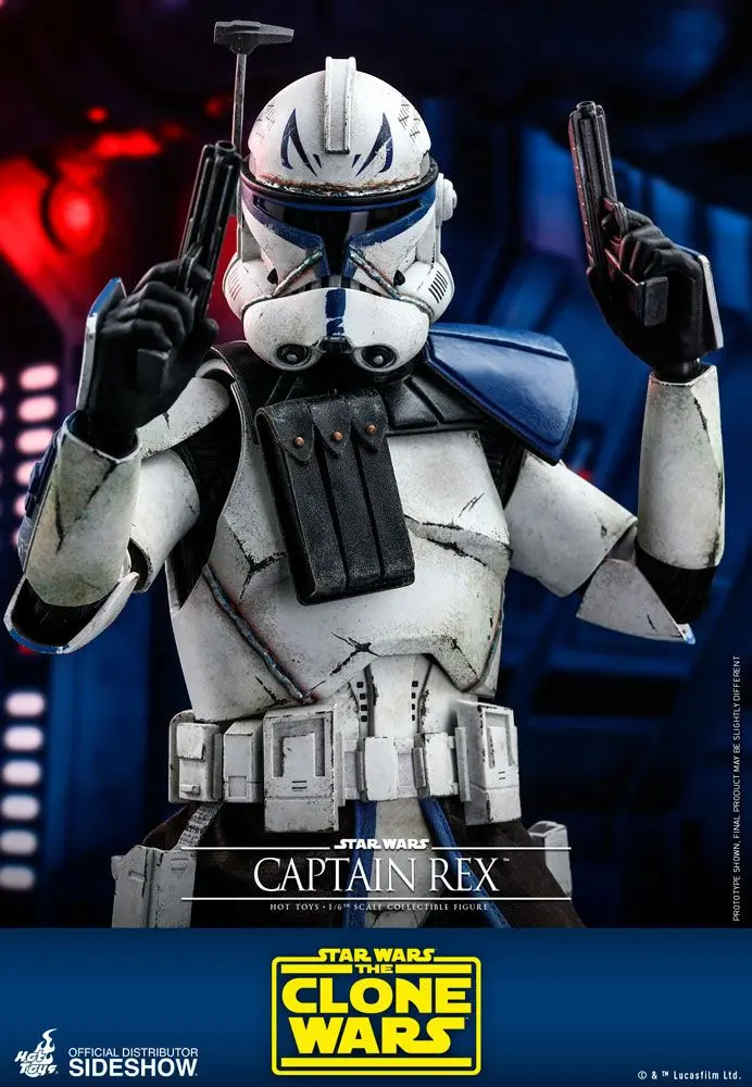 Star Wars The Clone Wars 1/6 Captain Rex akciófigura 30 cm termékfotó