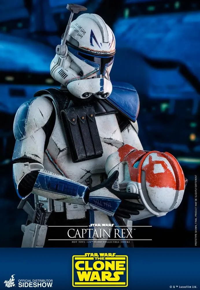 Star Wars The Clone Wars 1/6 Captain Rex akciófigura 30 cm termékfotó