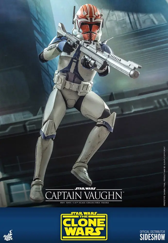 Star Wars The Clone Wars 1/6 Captain Vaughn akciófigura 30 cm termékfotó
