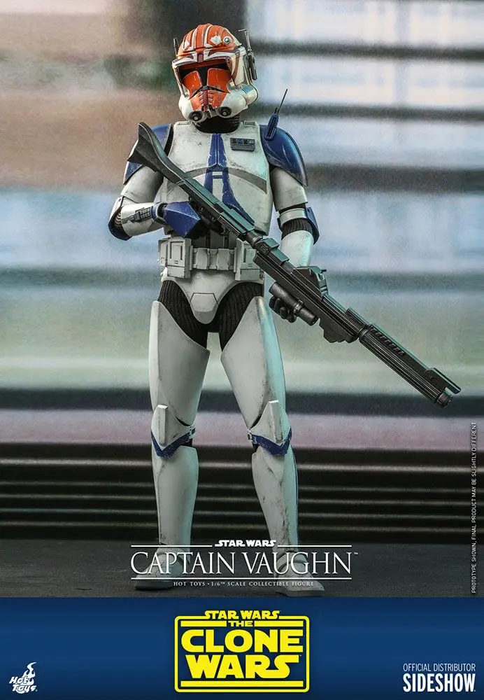 Star Wars The Clone Wars 1/6 Captain Vaughn akciófigura 30 cm termékfotó