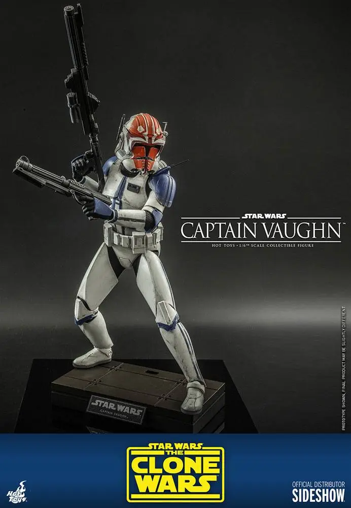 Star Wars The Clone Wars 1/6 Captain Vaughn akciófigura 30 cm termékfotó